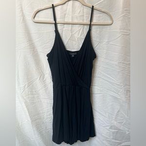 Black Topshop Romper/coverup